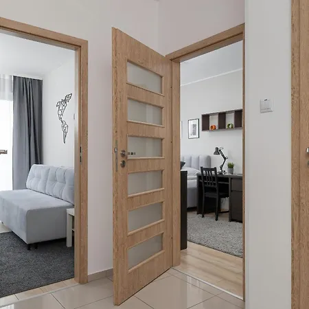 Daire Podgorze Air-conditioned Family With Parking By Renters