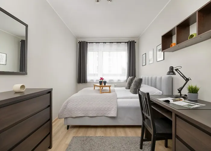 Podgórze Air-conditioned Family With Parking By Renters Apartamento
